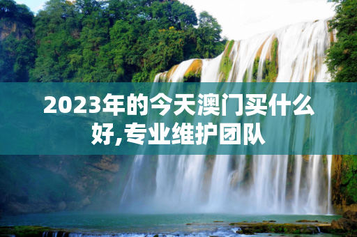 2023年的今天澳门买什么好,专业维护团队