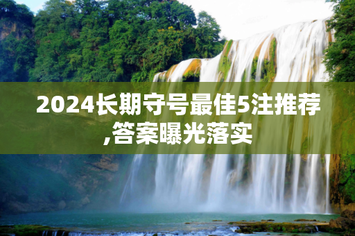 2024长期守号最佳5注推荐,答案曝光落实