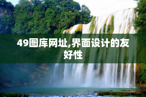 49图库网址,界面设计的友好性