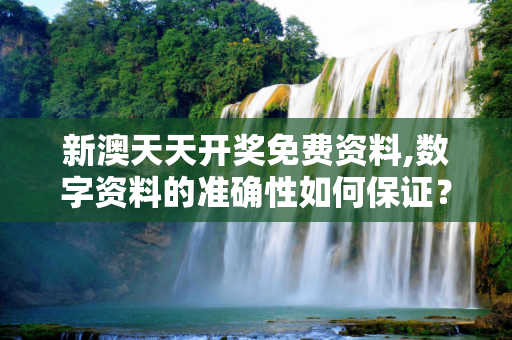新澳天天开奖免费资料,数字资料的准确性如何保证？