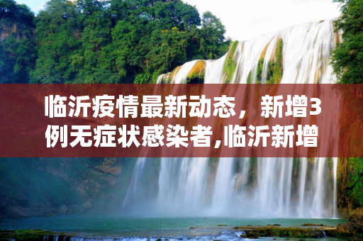 临沂疫情最新动态，新增3例无症状感染者,临沂新增3例无症状感染者