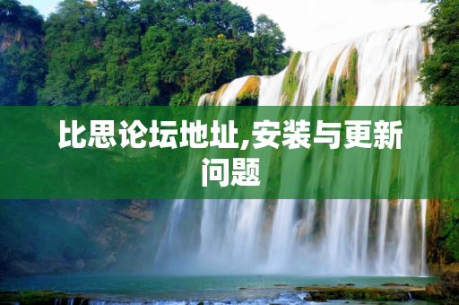 比思论坛地址,安装与更新问题