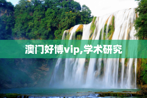 澳门好博vip,学术研究
