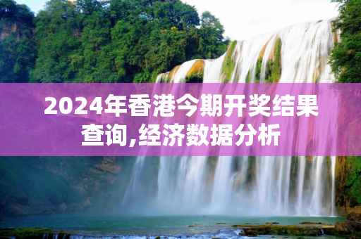 2024年香港今期开奖结果查询,经济数据分析