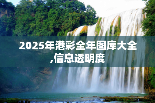 2025年港彩全年图库大全,信息透明度