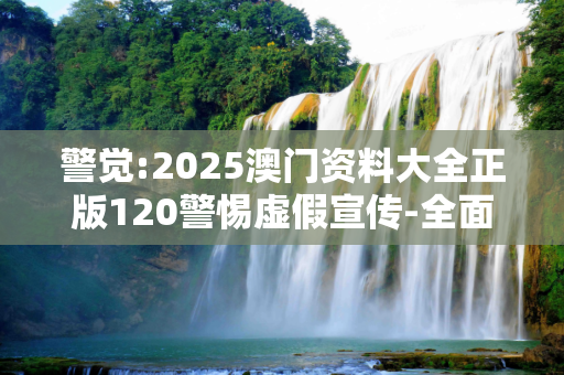 警觉:2025澳门资料大全正版120警惕虚假宣传-全面释义
