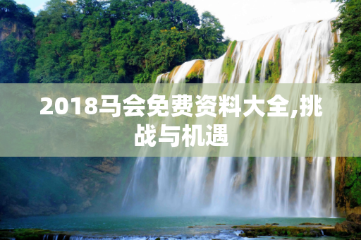 2018马会免费资料大全,挑战与机遇
