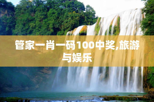 管家一肖一码100中奖,旅游与娱乐