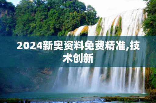 2024新奥资料免费精准,技术创新