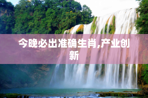 今晚必出准确生肖,产业创新