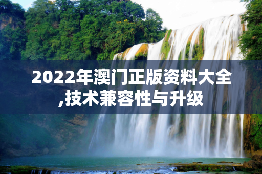 2022年澳门正版资料大全,技术兼容性与升级