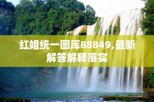 红姐统一图库88849,最新解答解释落实