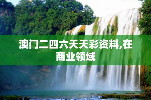 澳门二四六天天彩资料,在商业领域
