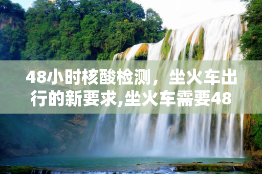 48小时核酸检测，坐火车出行的新要求,坐火车需要48小时核酸检测吗