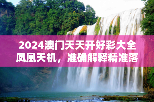 2024澳门天天开好彩大全凤凰天机，准确解释精准落实
