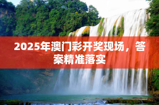 2025年澳门彩开奖现场，答案精准落实