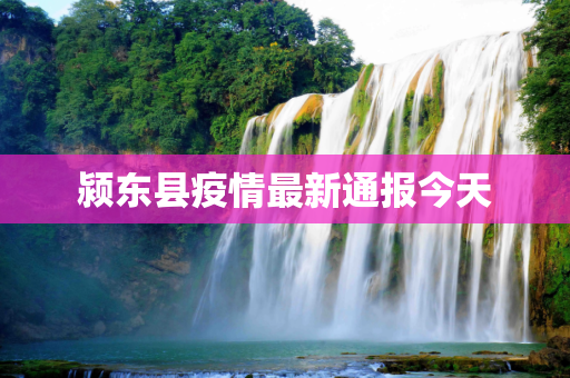 颍东县疫情最新通报今天