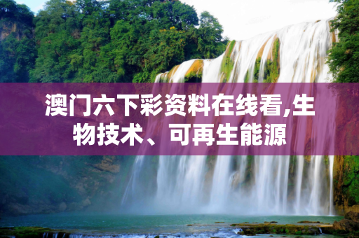 澳门六下彩资料在线看,生物技术、可再生能源