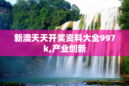 新澳天天开奖资料大全997k,产业创新