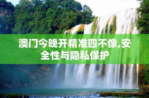 澳门今晚开精准四不像,安全性与隐私保护