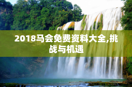 2018马会免费资料大全,挑战与机遇