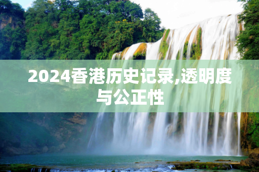 2024香港历史记录,透明度与公正性