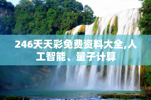 246天天彩免费资料大全,人工智能、量子计算