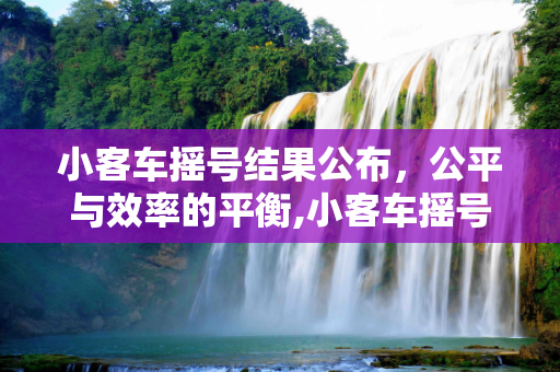 小客车摇号结果公布，公平与效率的平衡,小客车摇号结果公布