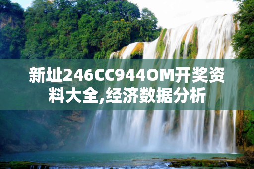 新址246CC944OM开奖资料大全,经济数据分析