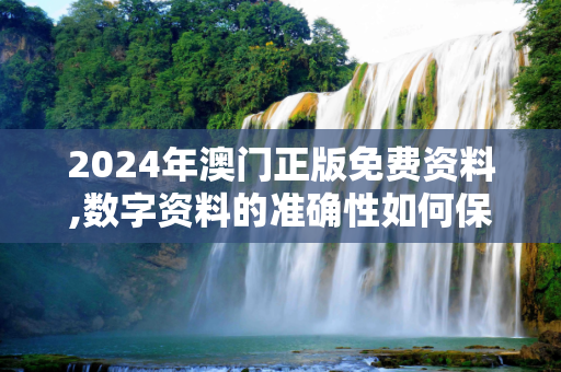 2024年澳门正版免费资料,数字资料的准确性如何保证？