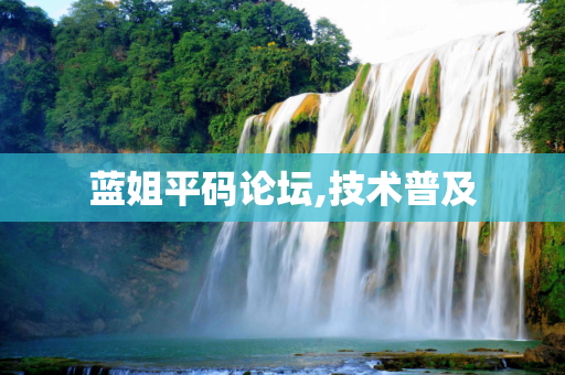 蓝姐平码论坛,技术普及