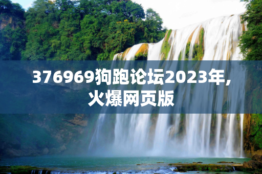 376969狗跑论坛2023年,火爆网页版