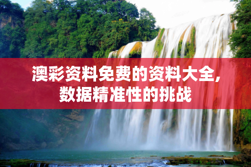 澳彩资料免费的资料大全,数据精准性的挑战