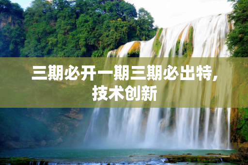 三期必开一期三期必出特,技术创新