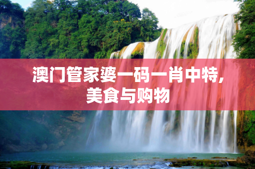 澳门管家婆一码一肖中特,美食与购物
