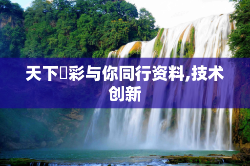 天下釆彩与你同行资料,技术创新