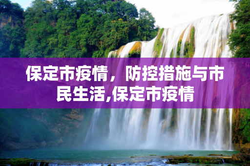 保定市疫情，防控措施与市民生活,保定市疫情