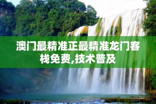 澳门最精准正最精准龙门客栈免费,技术普及